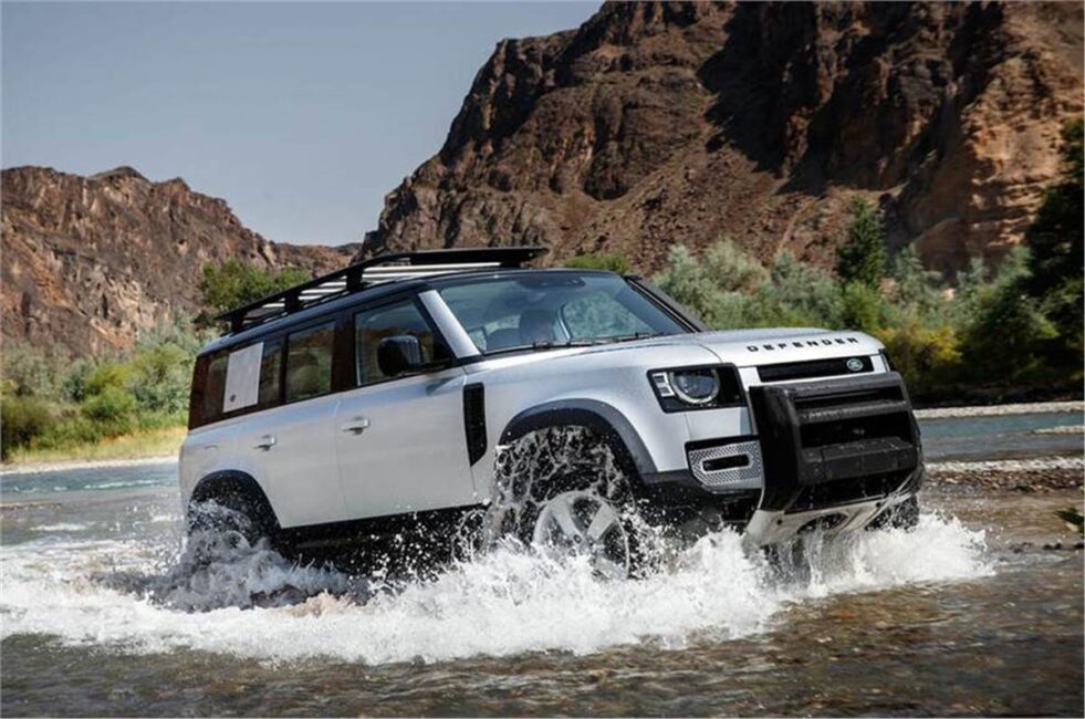 land rover defender interior