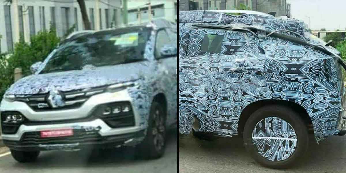 Renault Kiger 2021 spy image